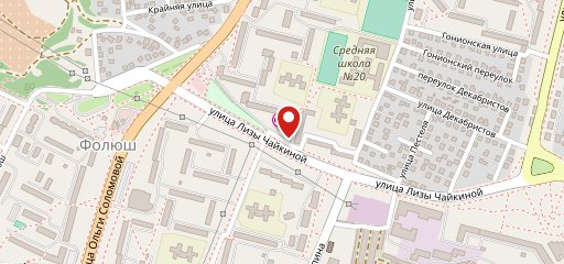Кафе Заря на карте