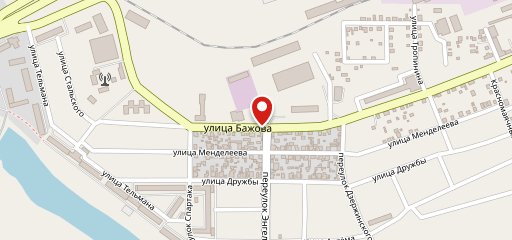 Заря на карте