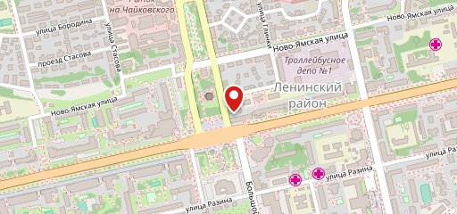 Заря плюс на карте