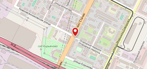Заря на карте