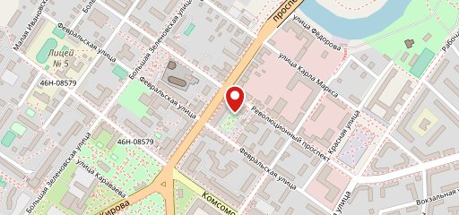 Кафе - Столовая Завалинка на карте