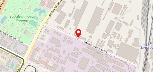Заводская столовая "Любава" на карте