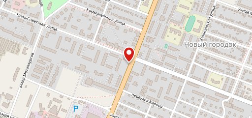 Заводской бар на карте