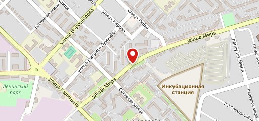 Заводской бар № 27 на карте