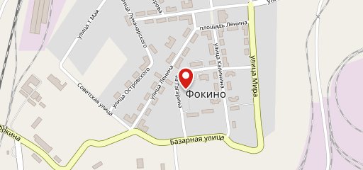 Заводской бар Брянскпиво на карте