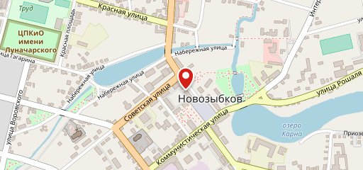 Заводской бар на карте