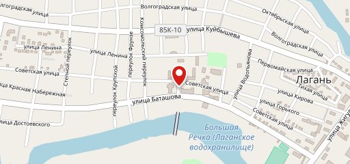 Заян на карте