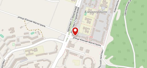 Мармеладная зебра на карте