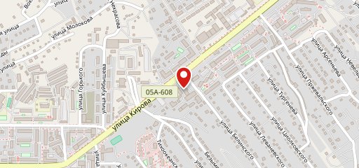 Зебра на карте