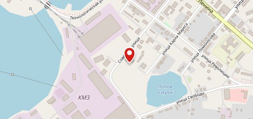Зебра на карте