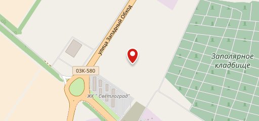 Зебра на карте