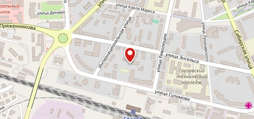 "Зебра" студенческое Кафе на карте