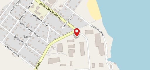 Зебра на карте