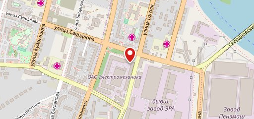 Зефир на карте