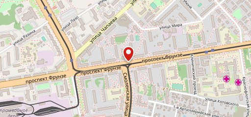 Ресторан «Зелена Гура» на карте
