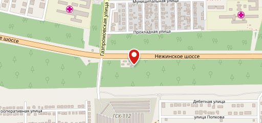 Zелёная горчица на карте