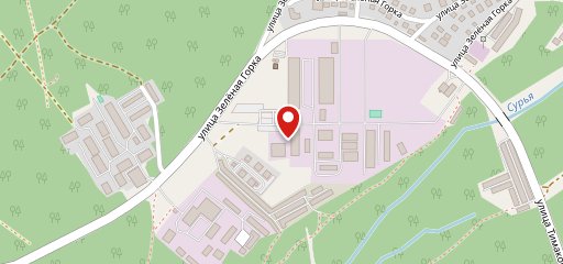 Зеленая горка на карте
