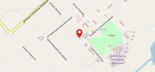Зелёная крыша на карте