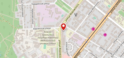 Зеленая кухня на карте
