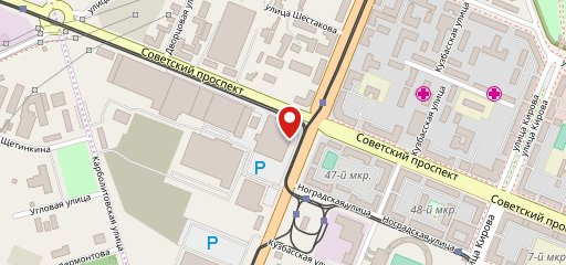 Зелёный дракон на карте