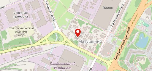 Зеленоградстрой на карте