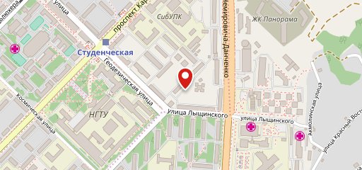 Зеленый дом на карте
