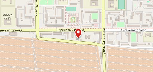 Зеленый квадрат на карте