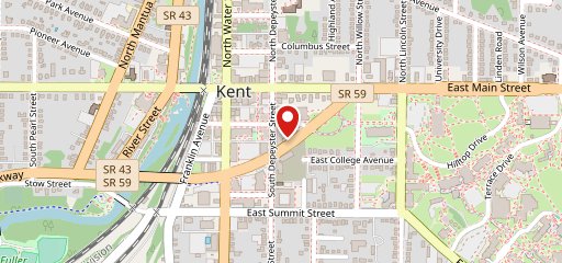 Kent State University Hotel & Conference Center на карте