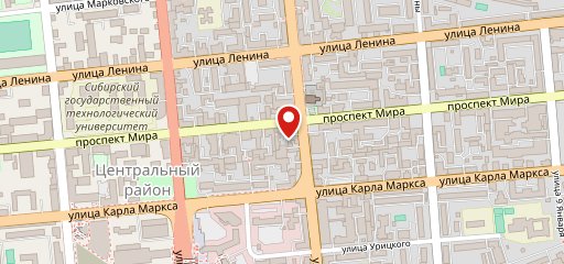 Зенит на карте