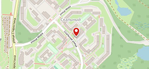 Зенит на карте