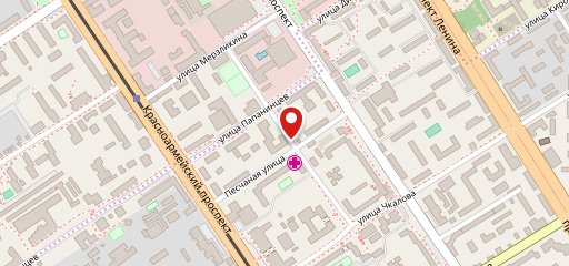 Zenit. Спортивный бар на карте