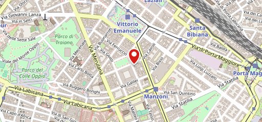 Ristorante Zenobia Roma dal 1995 на карте
