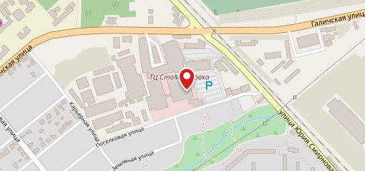 Зёрна на карте