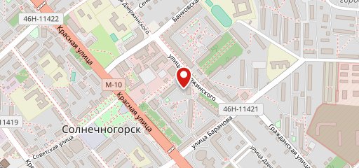 Вкусная сеть кофеен Зёрна на карте