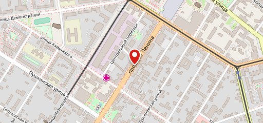 Зерновая на карте