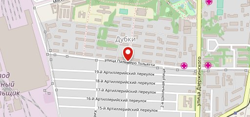 Зета на карте