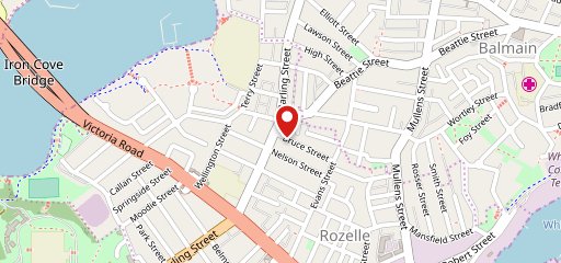Zeus Street Greek Rozelle на карте