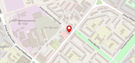 Жаба Душит на карте