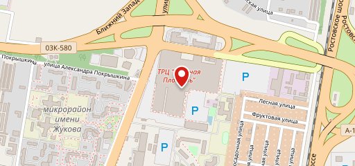 Жар Пицца на карте