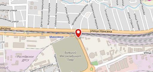 Жара, клуб на карте