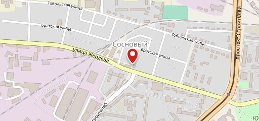Жареный Декан на карте