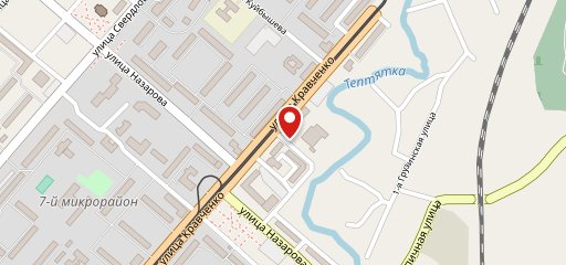 Жаркая Поляна на карте