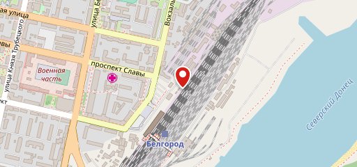 Железнодорожник на карте