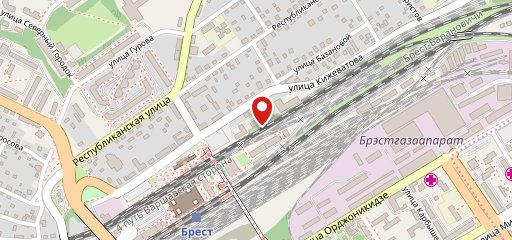 Железнодорожное на карте