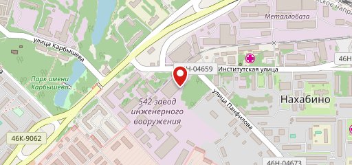 Железный марш на карте