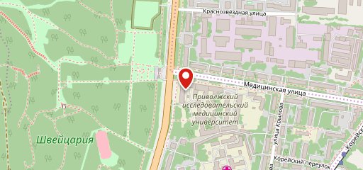 Женева на карте