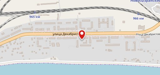 Жигулёвское на карте