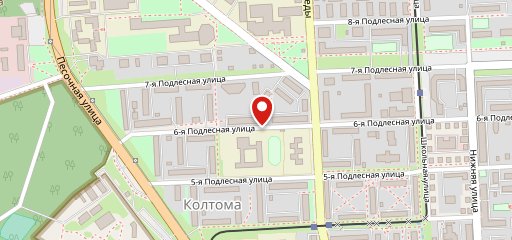 Народный на карте