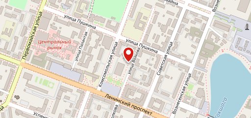 Жираф на карте