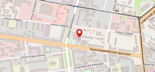 Живое кафе О'live на карте